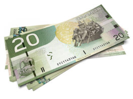 20 CAD Banknotes