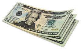 20 USD Banknotes